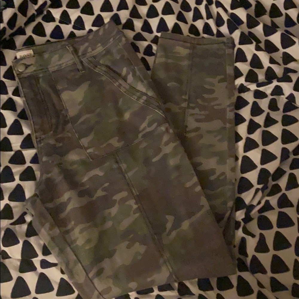 Army fatigue jeans
